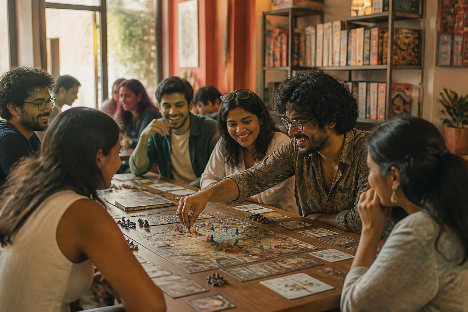 Board game table at Your Turn